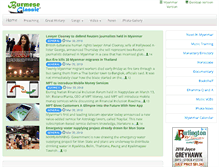 Tablet Screenshot of burmeseclassic.org